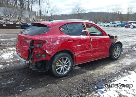 2018 Alfa Romeo Stelvio Ti Lusso Awd z USA, uszkodzony, nr VIN ZASFAKRN1J7C30602